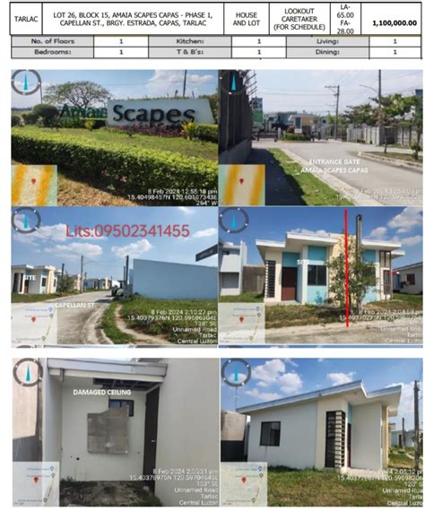 capas tarlac house and lot for sale|Capas, Tarlac Lot For Sale .